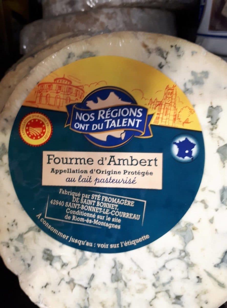 Leclerc Fourme d'ambert packshot