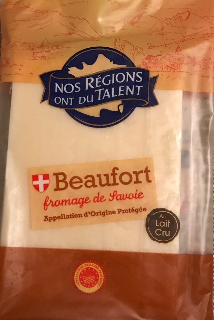 Leclerc Beaufort - Fromage de Savoie packshot
