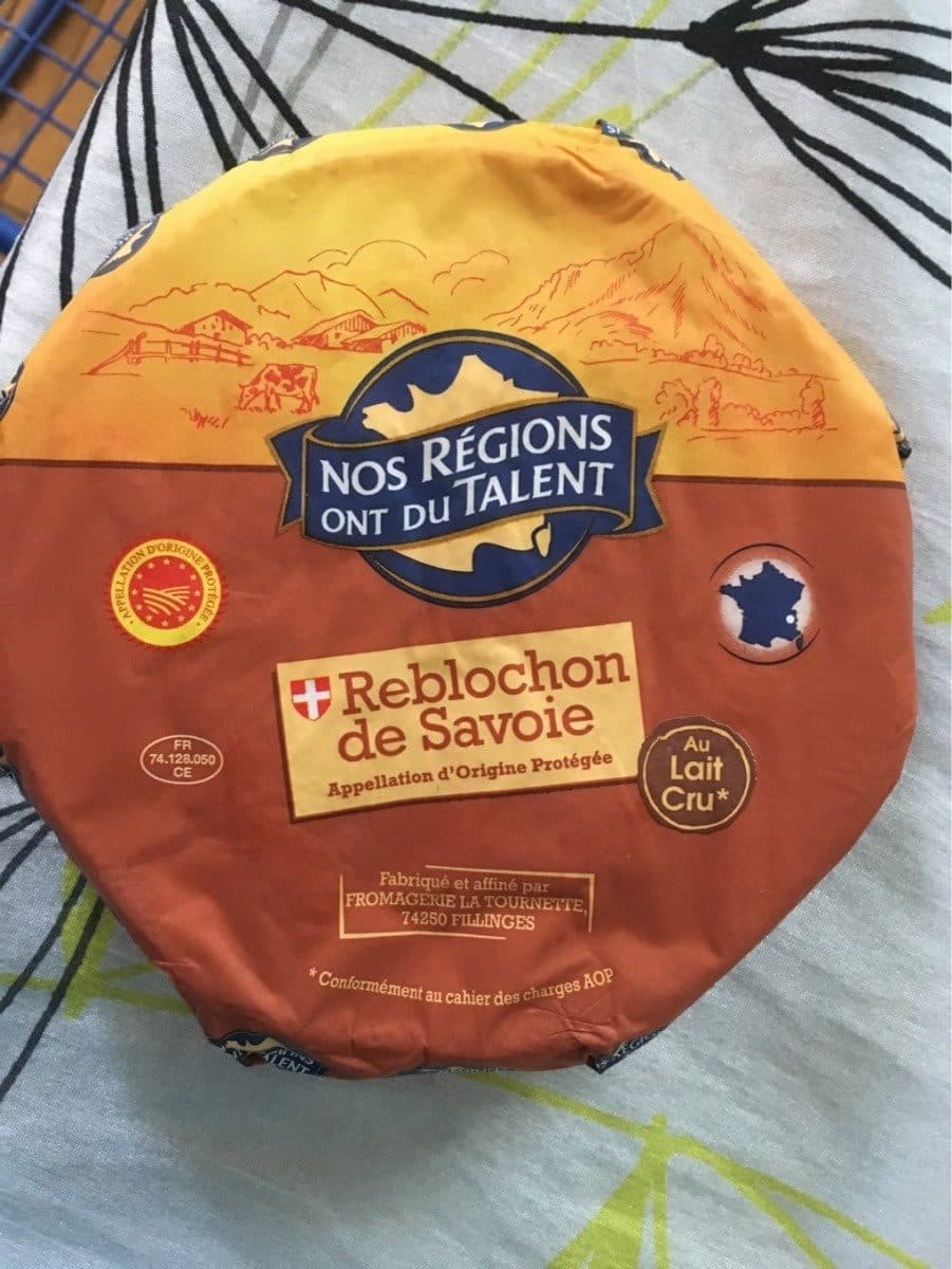 Nos régions ont du talent Reblochon de savoie packshot