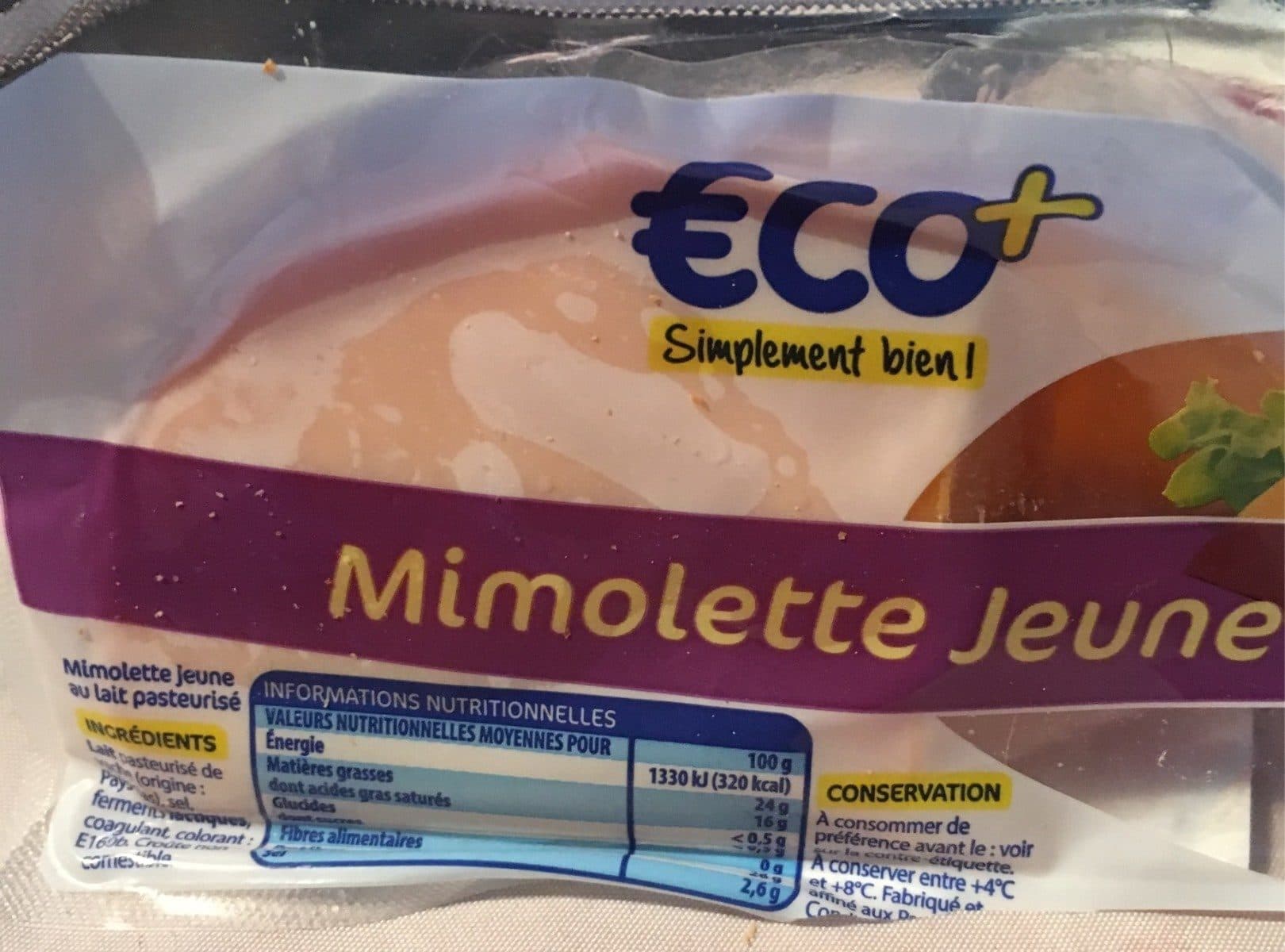 €co+ Mimolette Jeune packshot