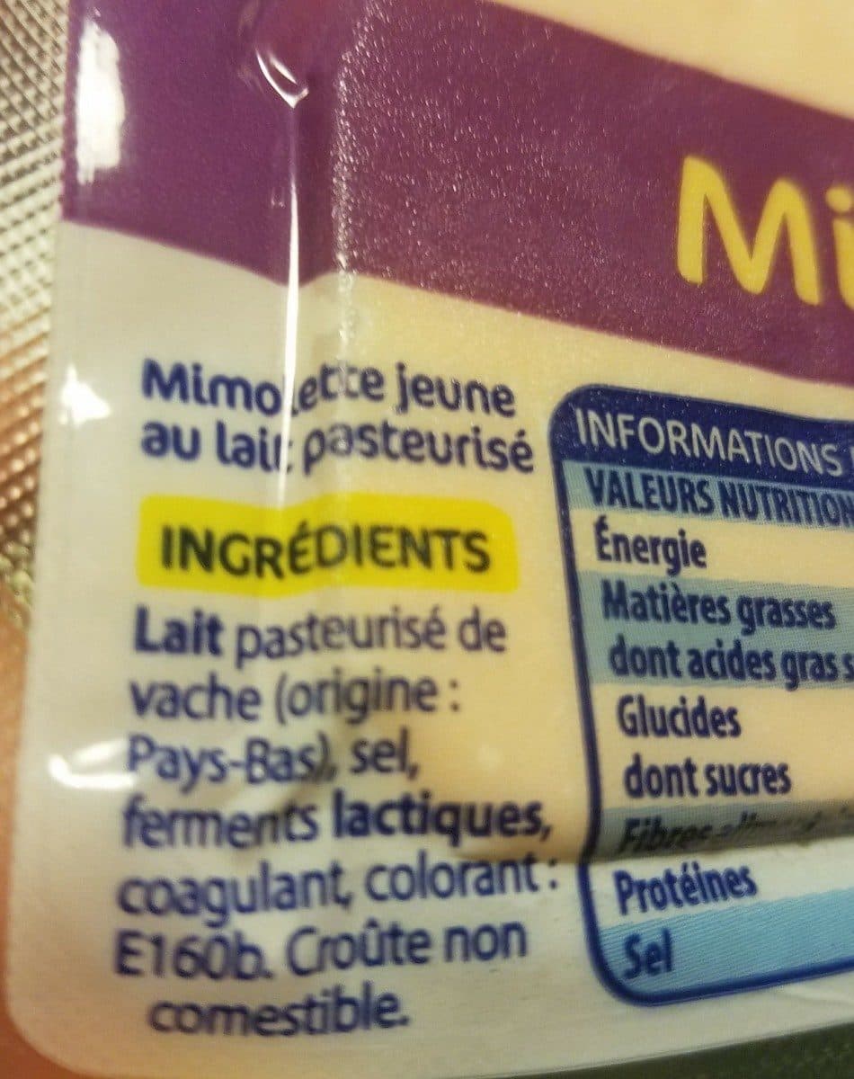 €co+ Mimolette jeune packshot