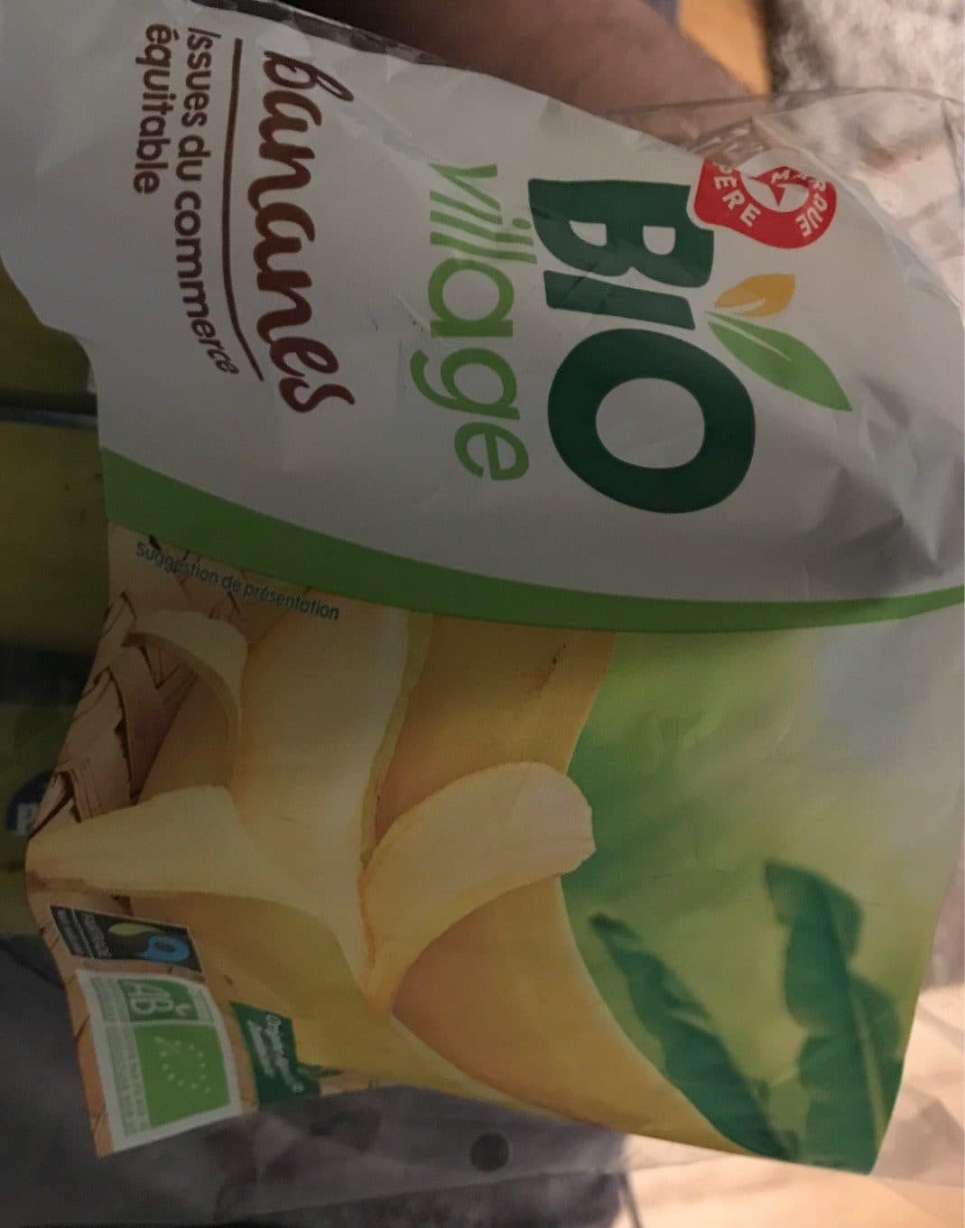 Bio Village Bananes packshot