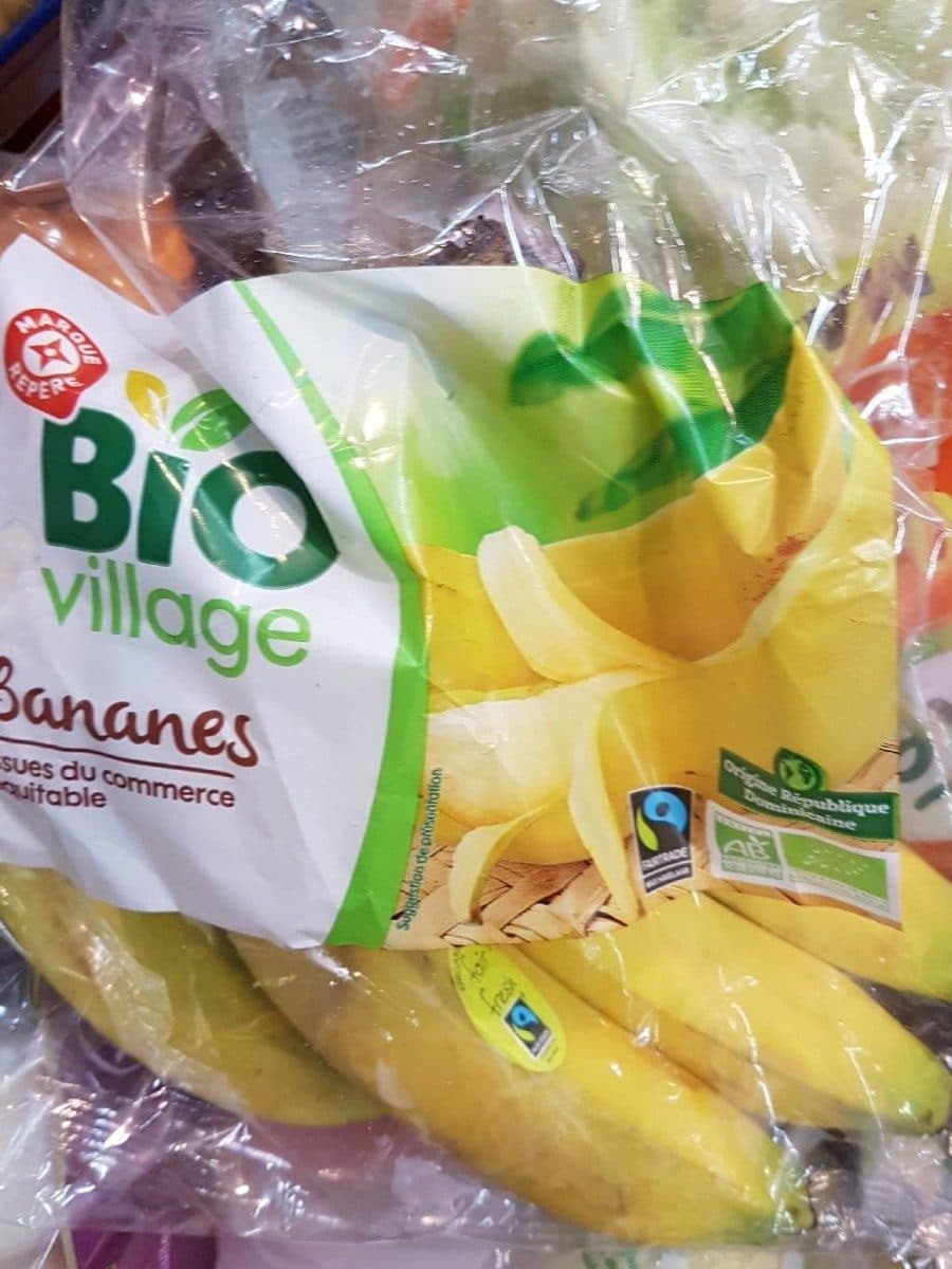 Bio Village Bananes packshot