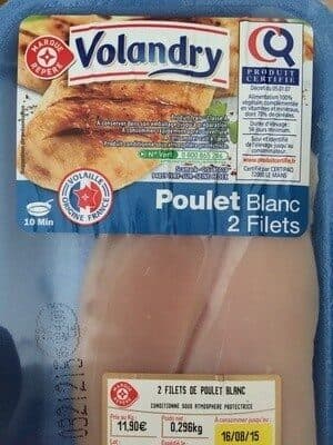 Marque Repère Poulet blanc - 2 filets packshot