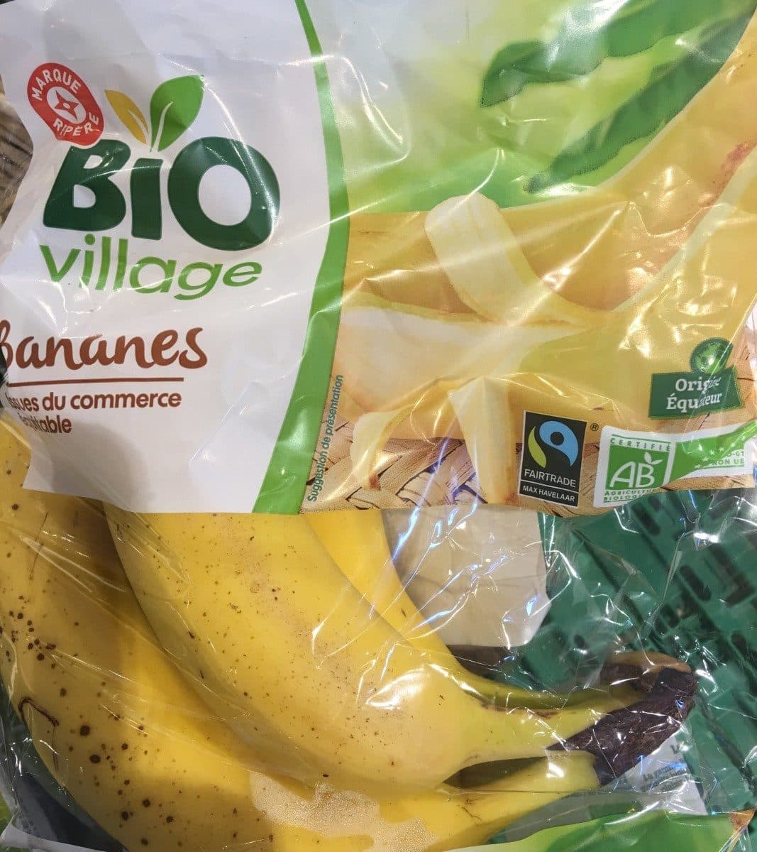 Bio Village Bananes packshot