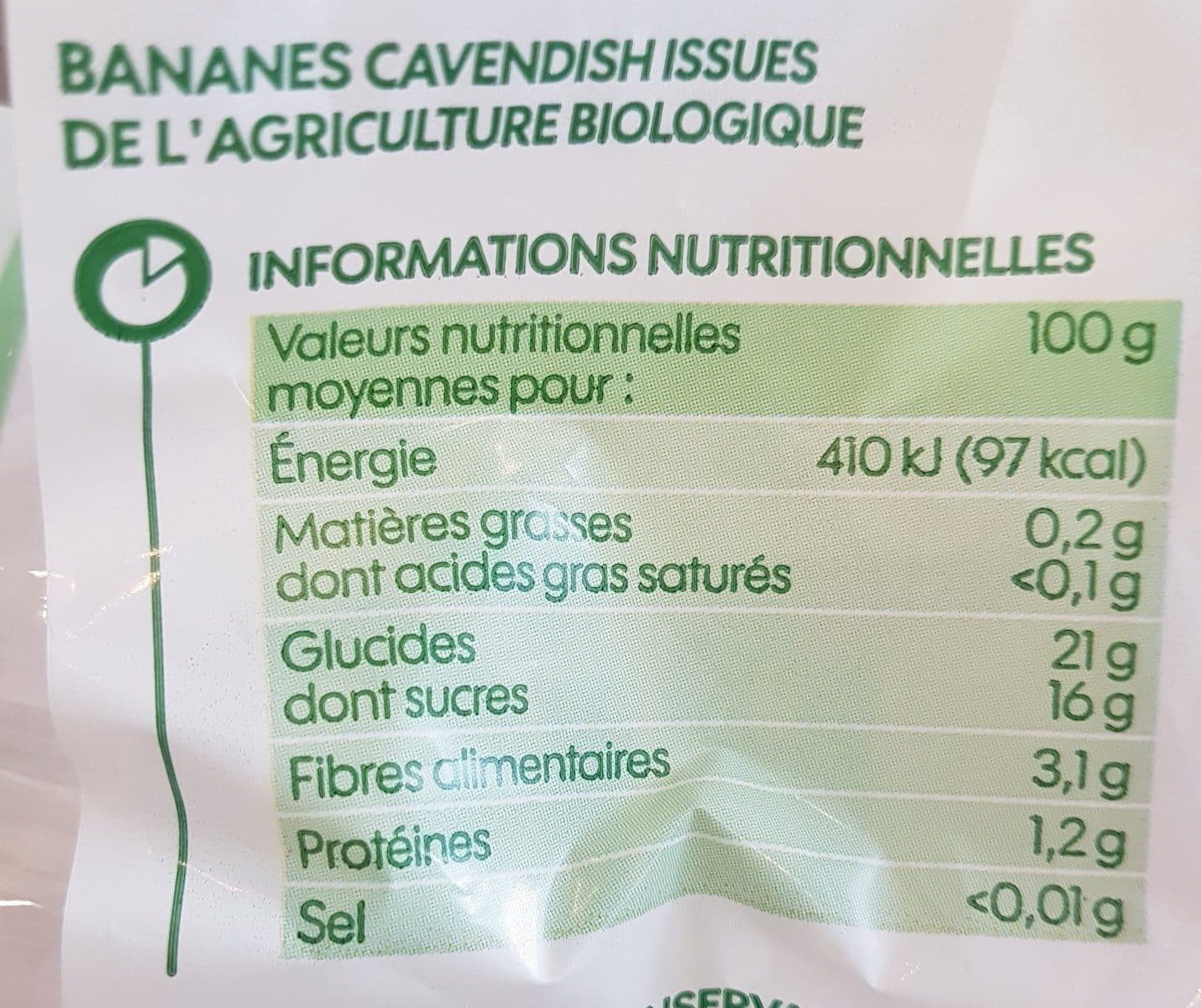 Bio Village Bananes packshot