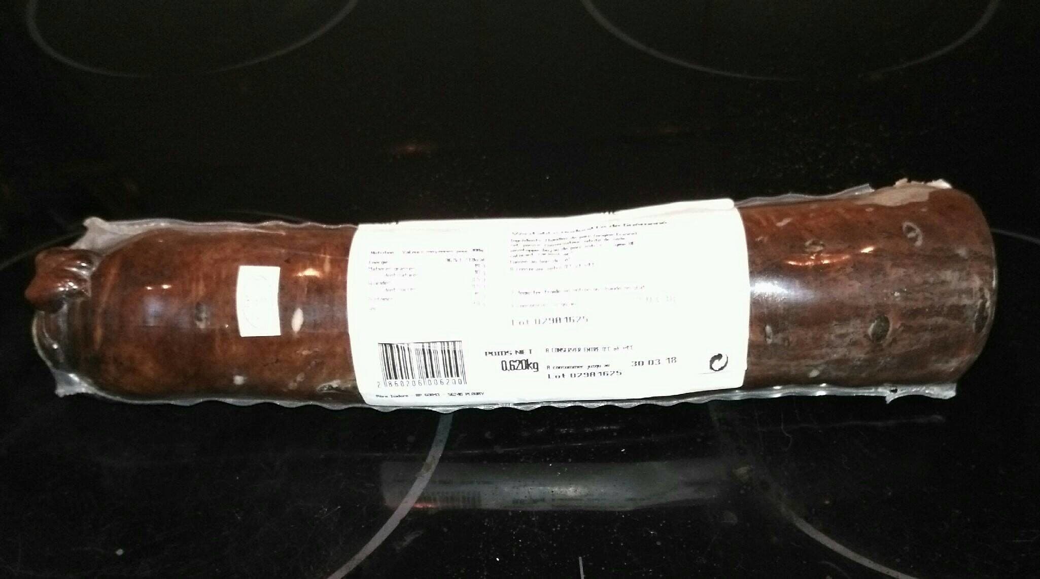 Père Isidore Andouille de Guéménée packshot