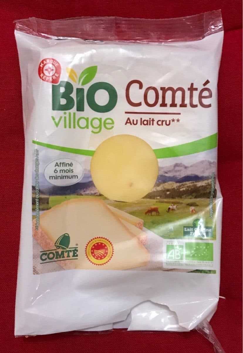 Bio Village Conté au lait cru packshot