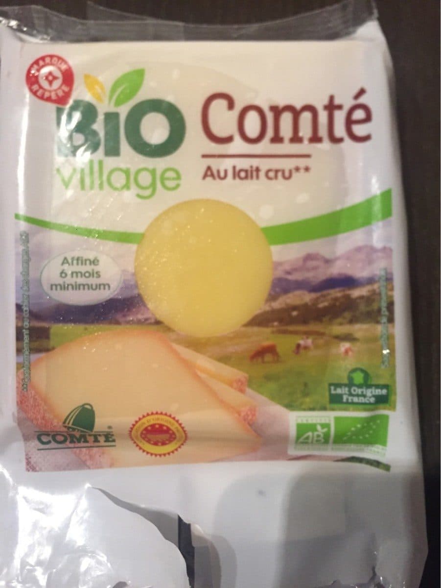 Bio Village Comté packshot