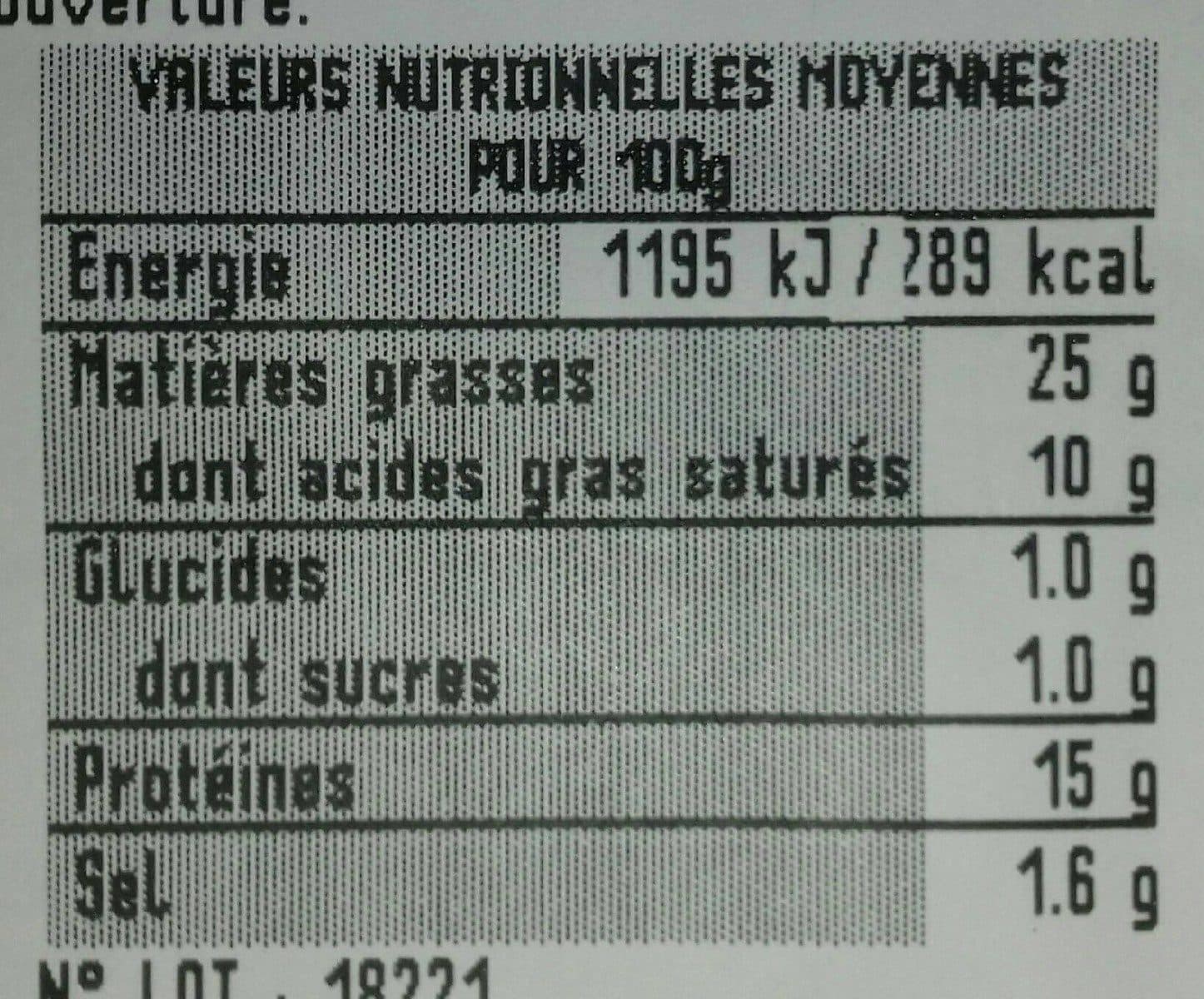 Open Food Facts Saucisses aux herbes packshot
