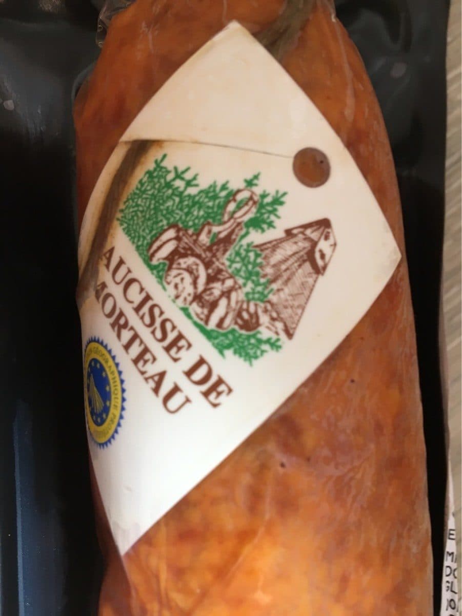 Open Food Facts Saucisse de Morteau packshot