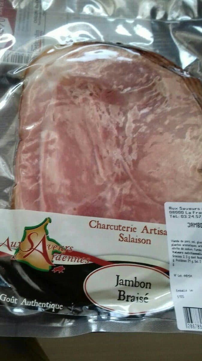 Open Food Facts Jambon braisé en tr packshot