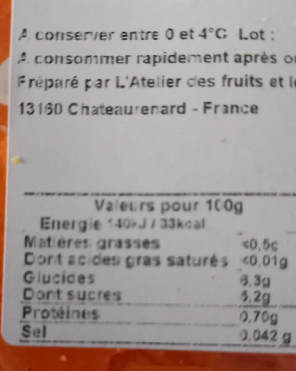 cuisine et potager Carotte rapee packshot