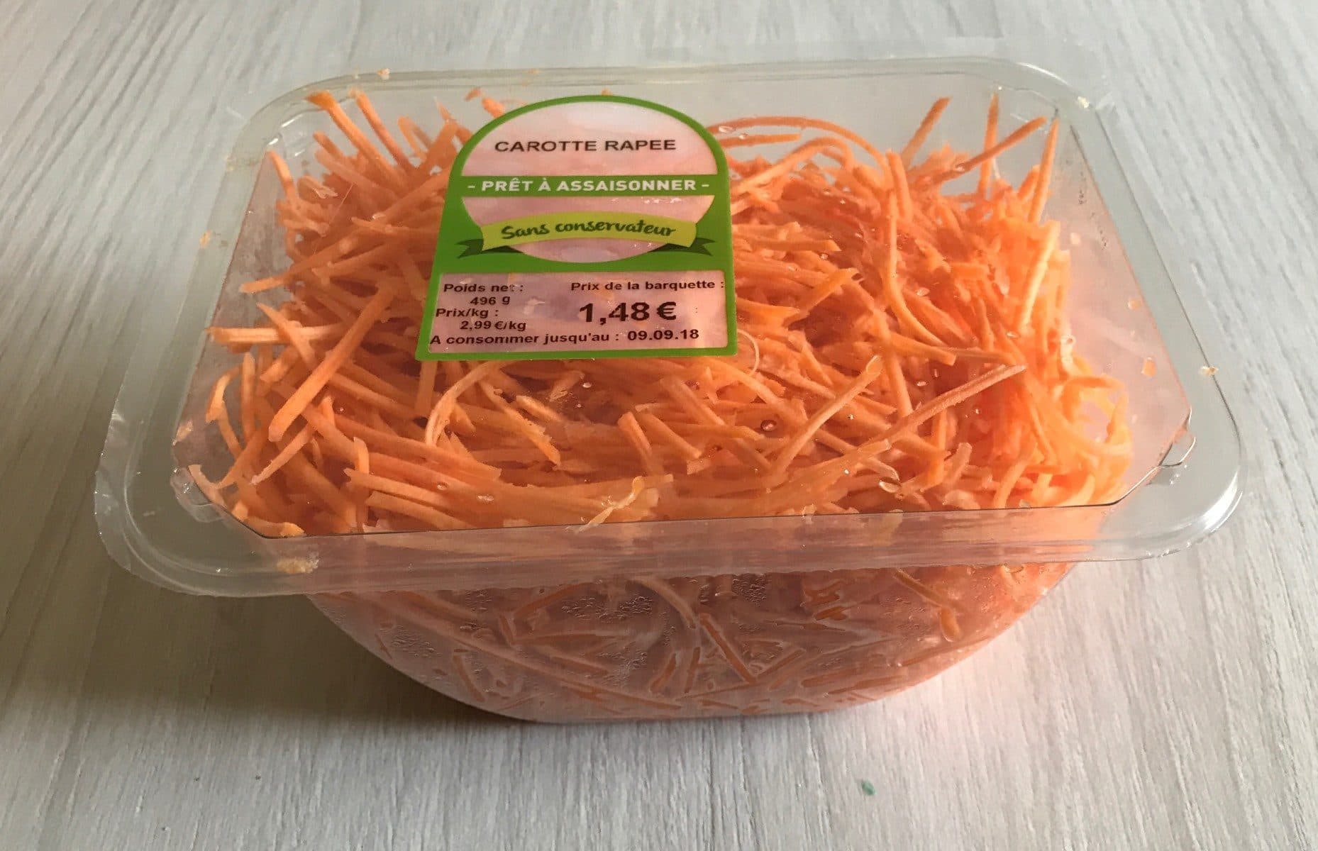 Open Food Facts Carotte Rapee packshot