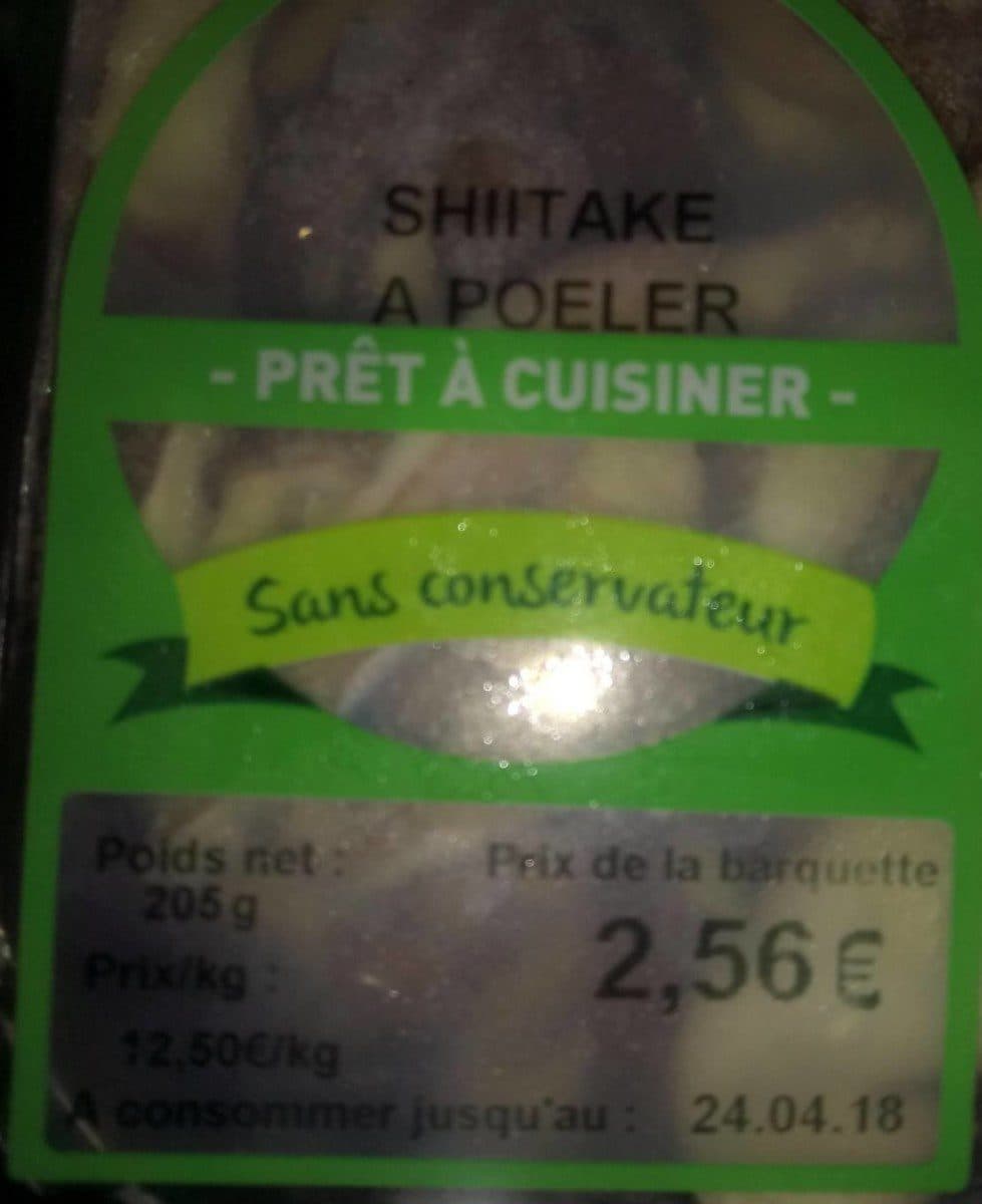 Open Food Facts SKIITAKE À POÊLER packshot