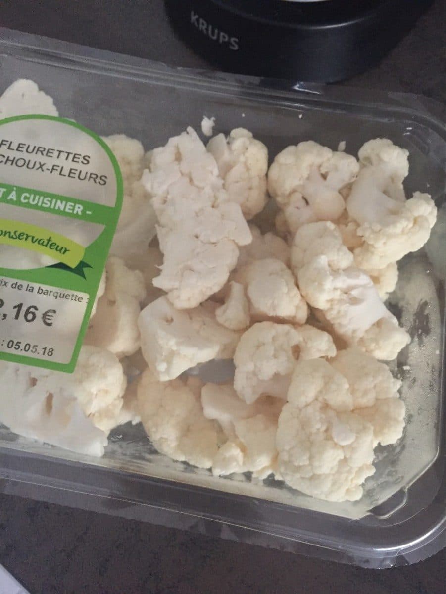 Open Food Facts Fleurettes de choux-fleurs packshot