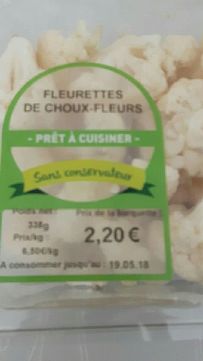 Open Food Facts Chou Fleur packshot