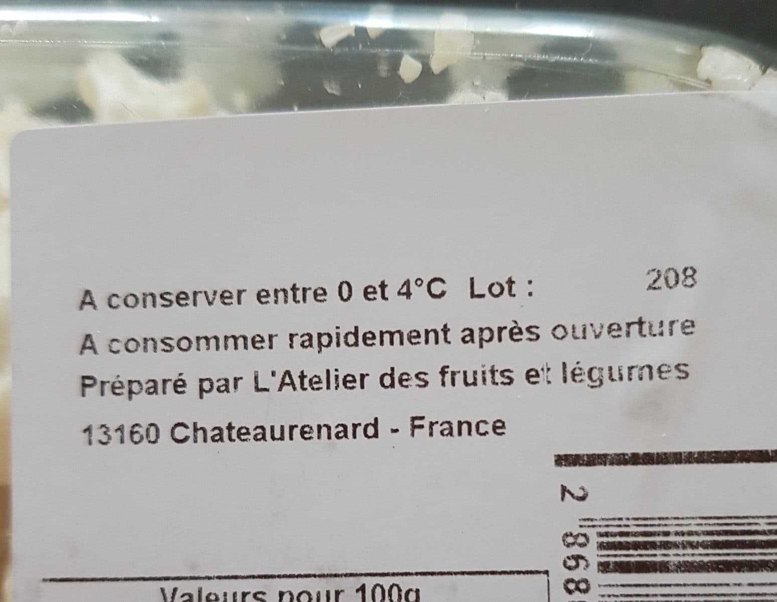 Open Food Facts Fleurettes de chou-fleur packshot