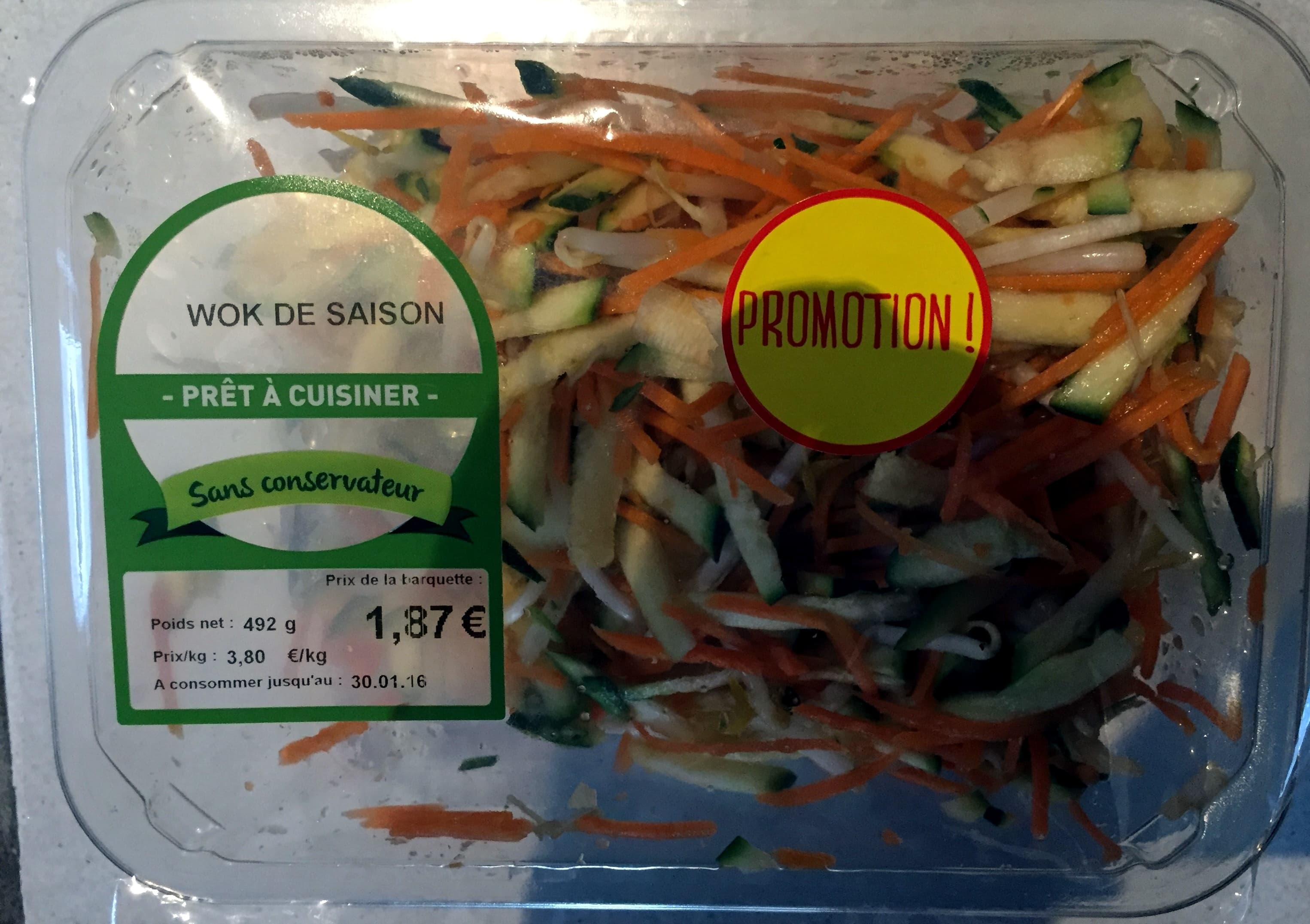 Cuisine et Potager wok de saison packshot