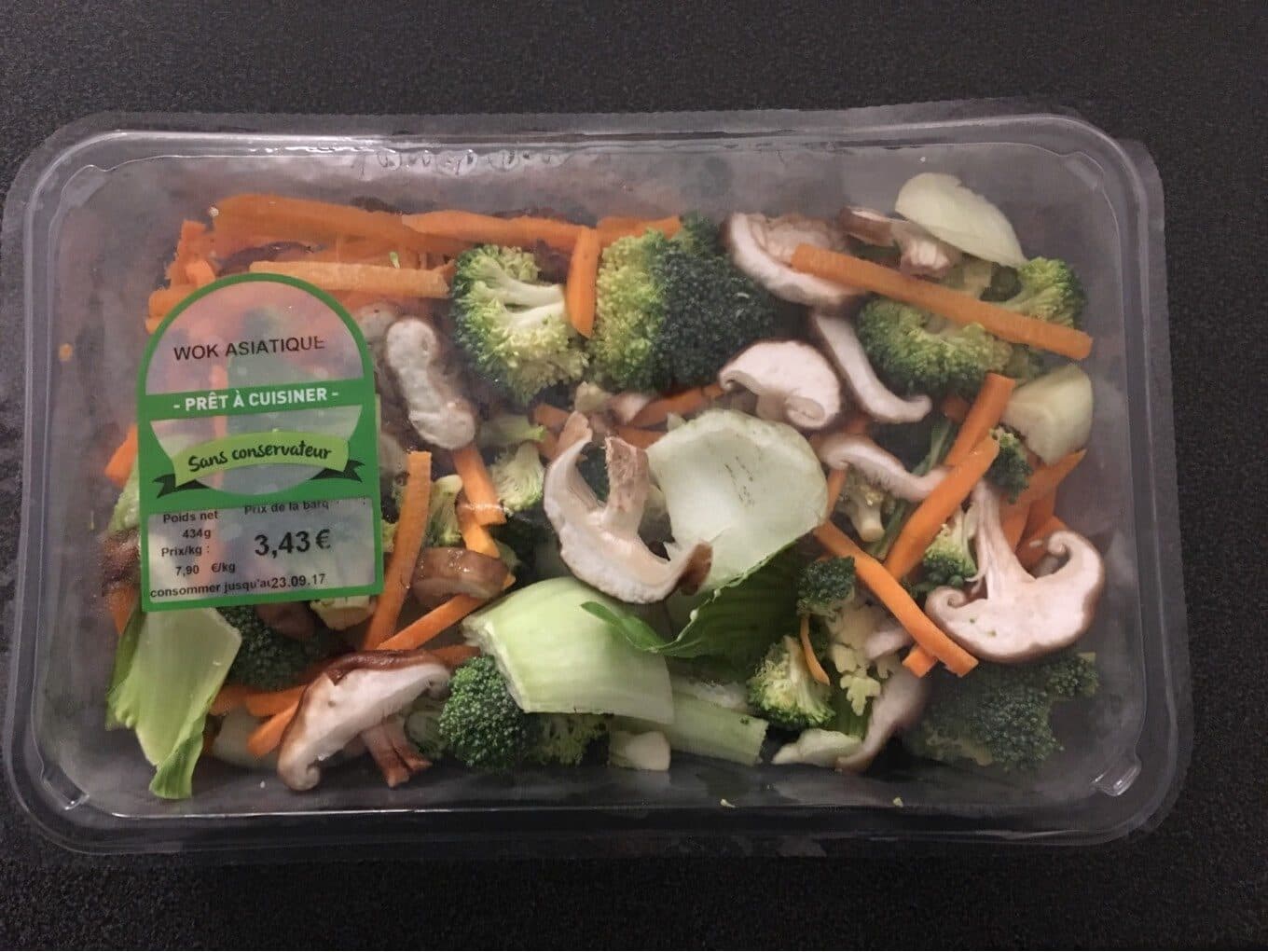 Atelier Des Fruits Et Legumes Wok asiatique packshot