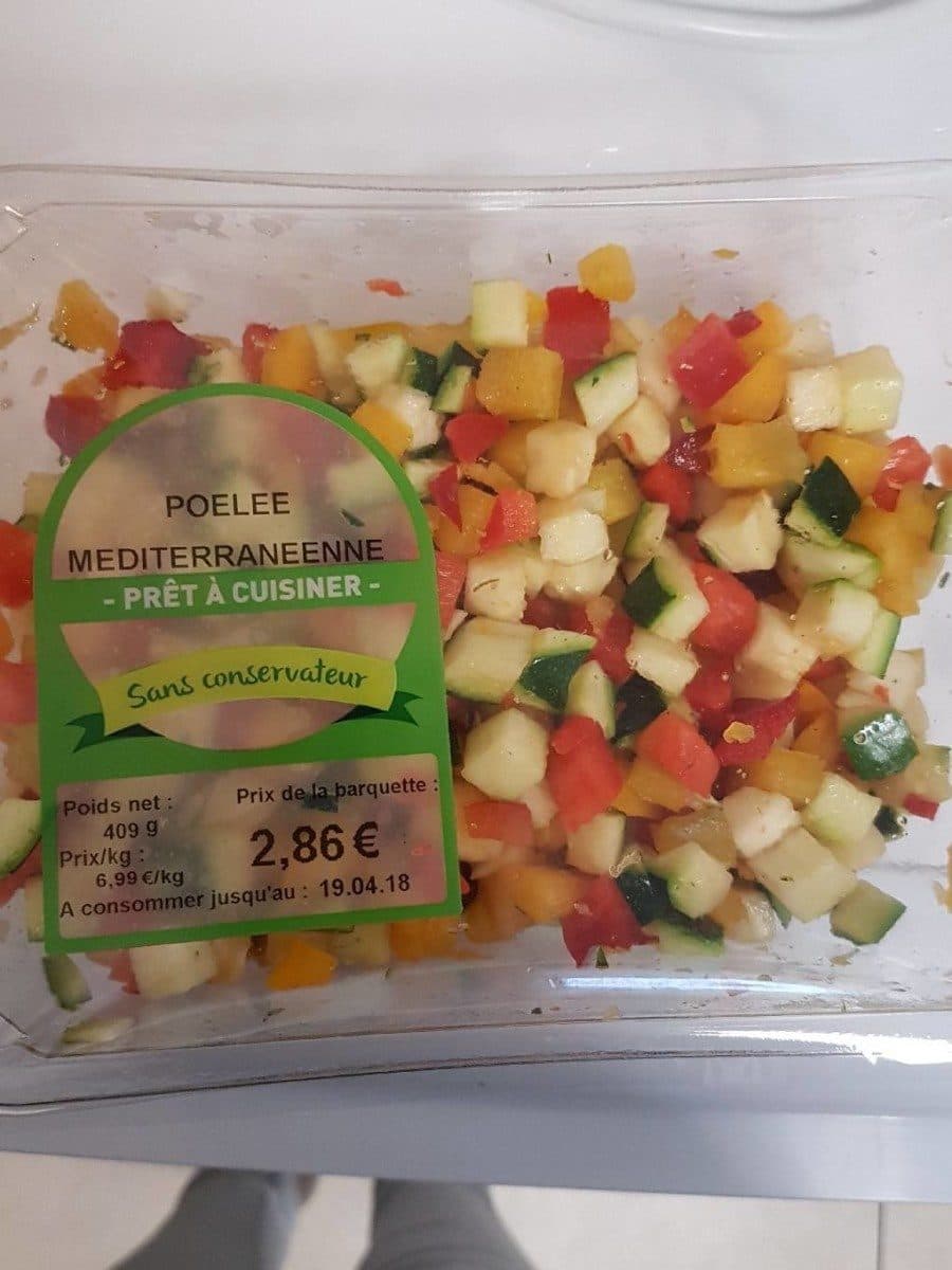 Open Food Facts Poêlee méditerranéenne packshot
