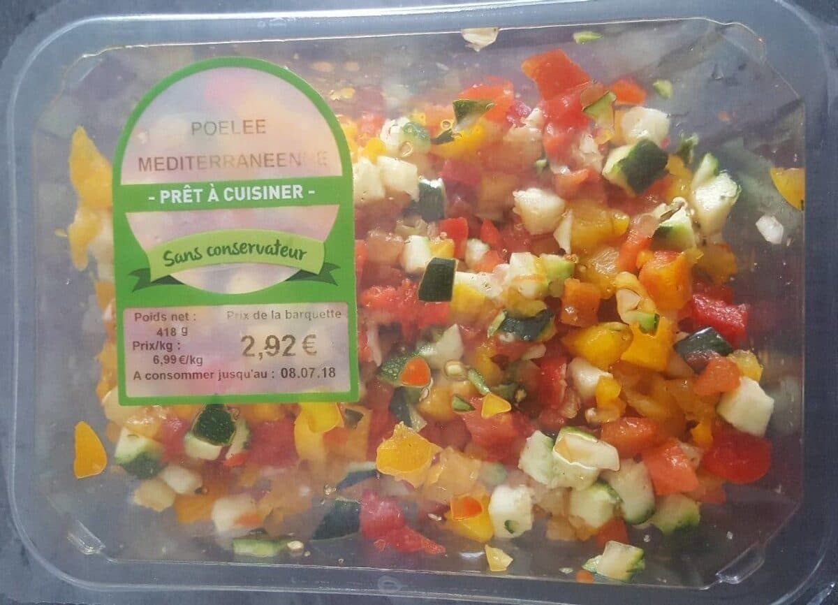 Open Food Facts Poêlé méditerranéen packshot