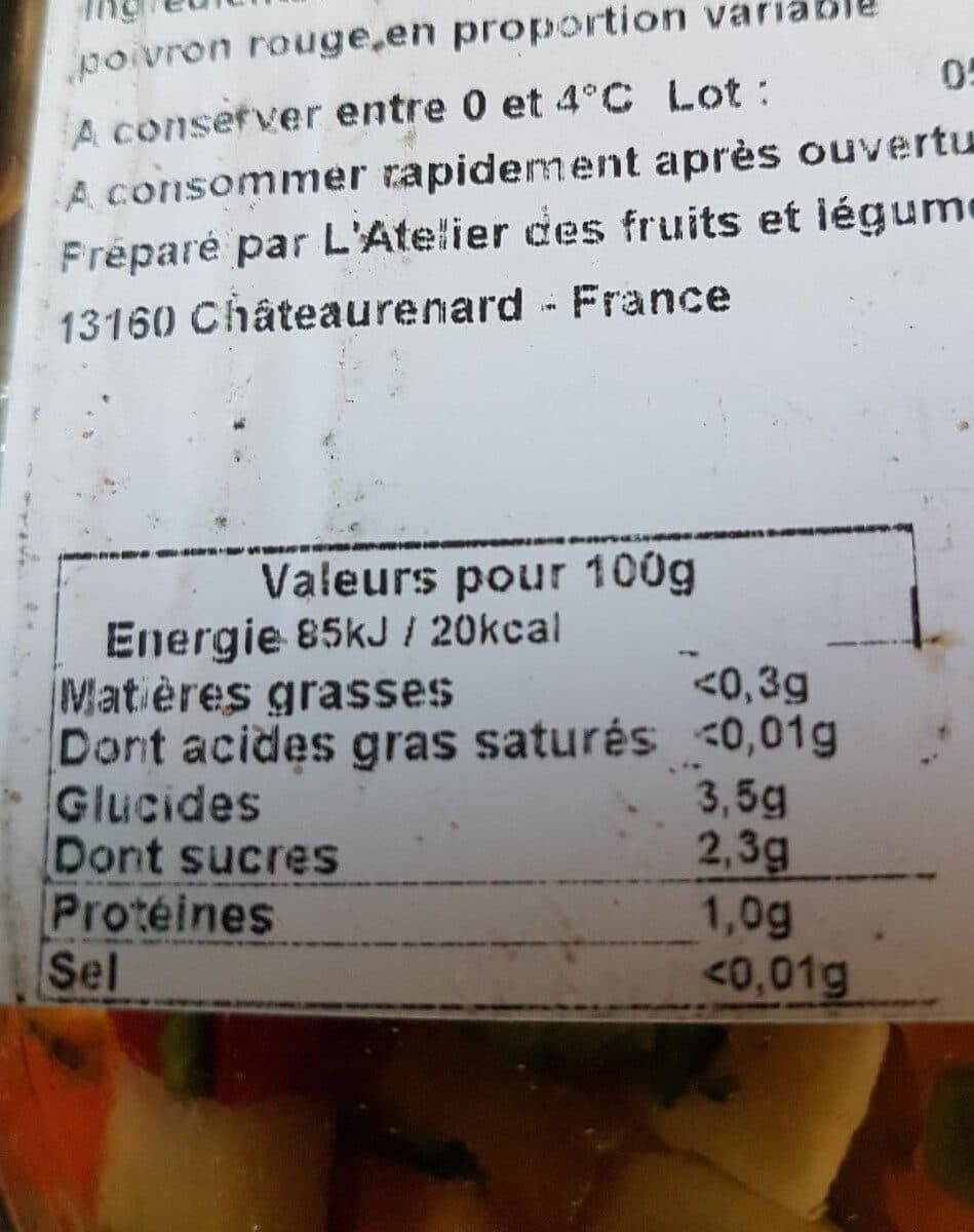 Open Food Facts Poêlé méditerranéen packshot