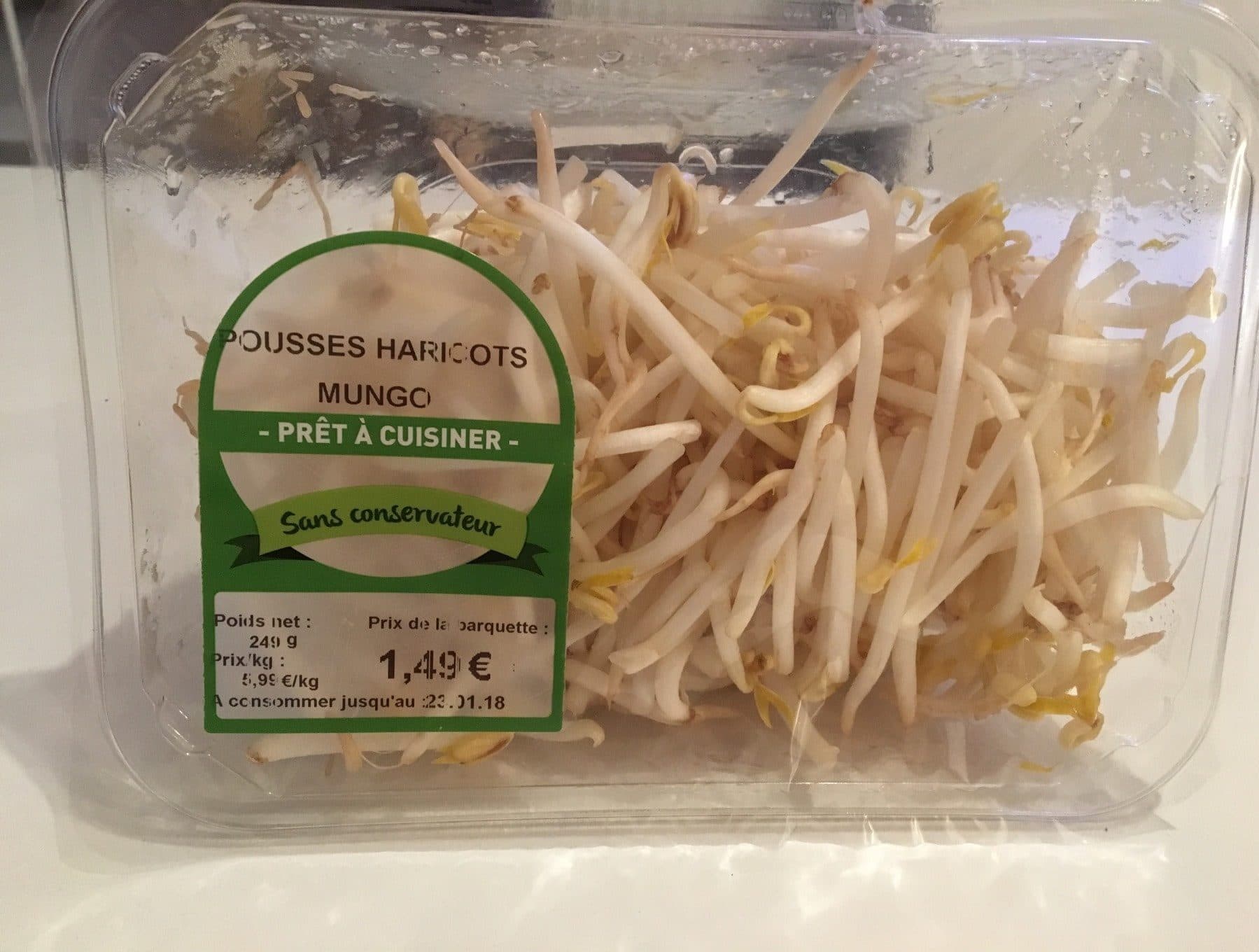 Grand Frais Pousses haricots mungo packshot