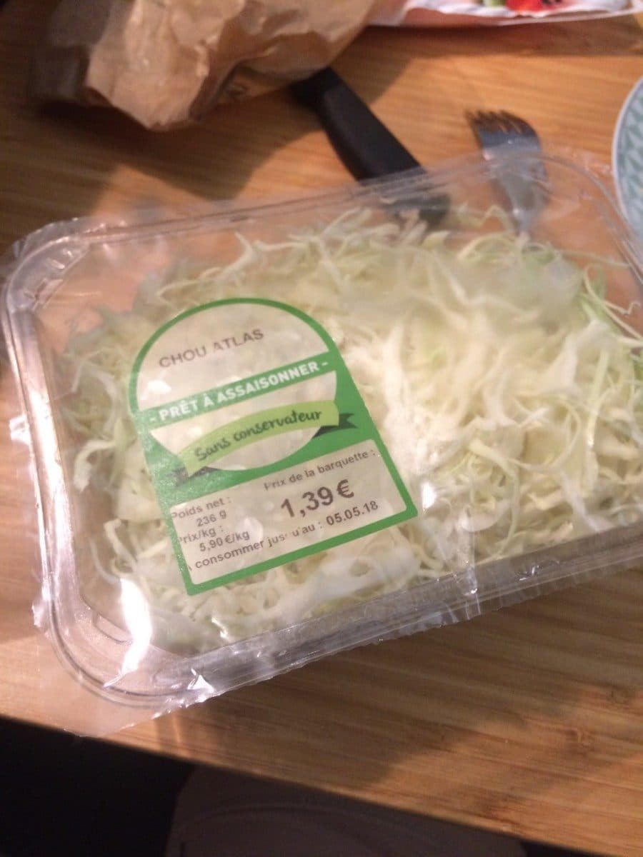 Open Food Facts Chou atlas packshot