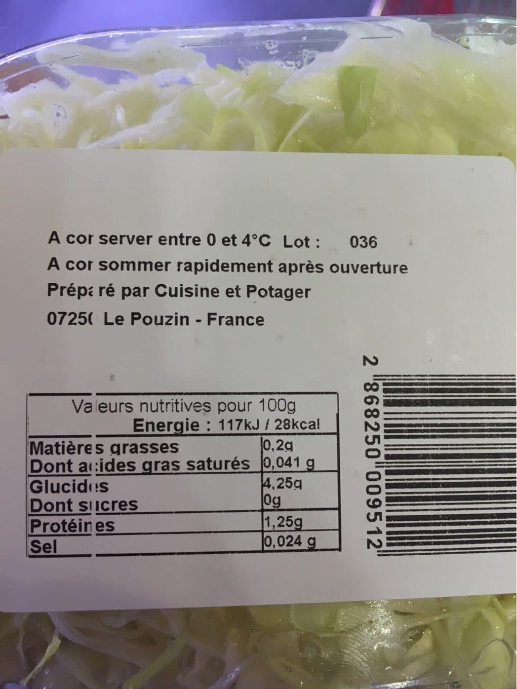 Cuisine Et Potager Chou atlas packshot