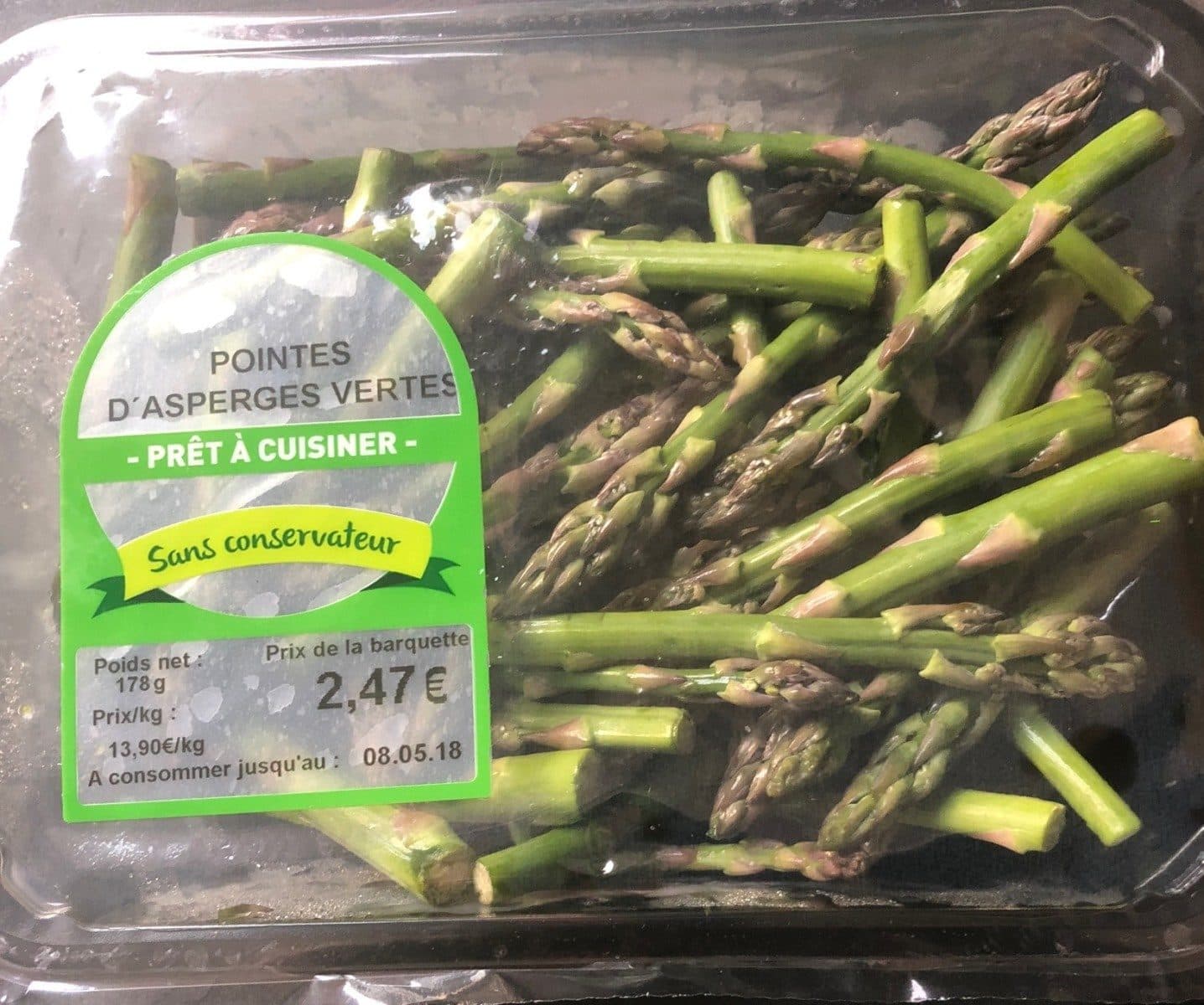 Open Food Facts Asperges packshot