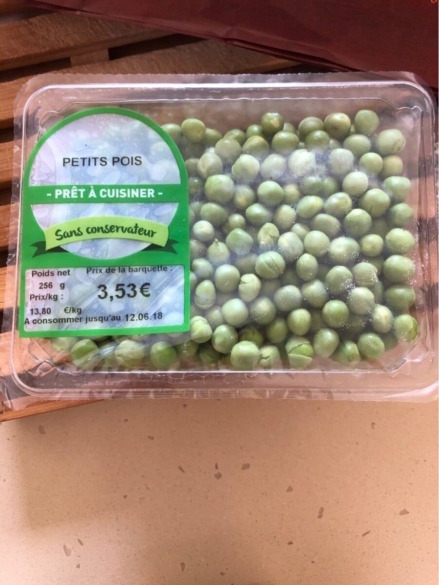 Open Food Facts Petis pois packshot