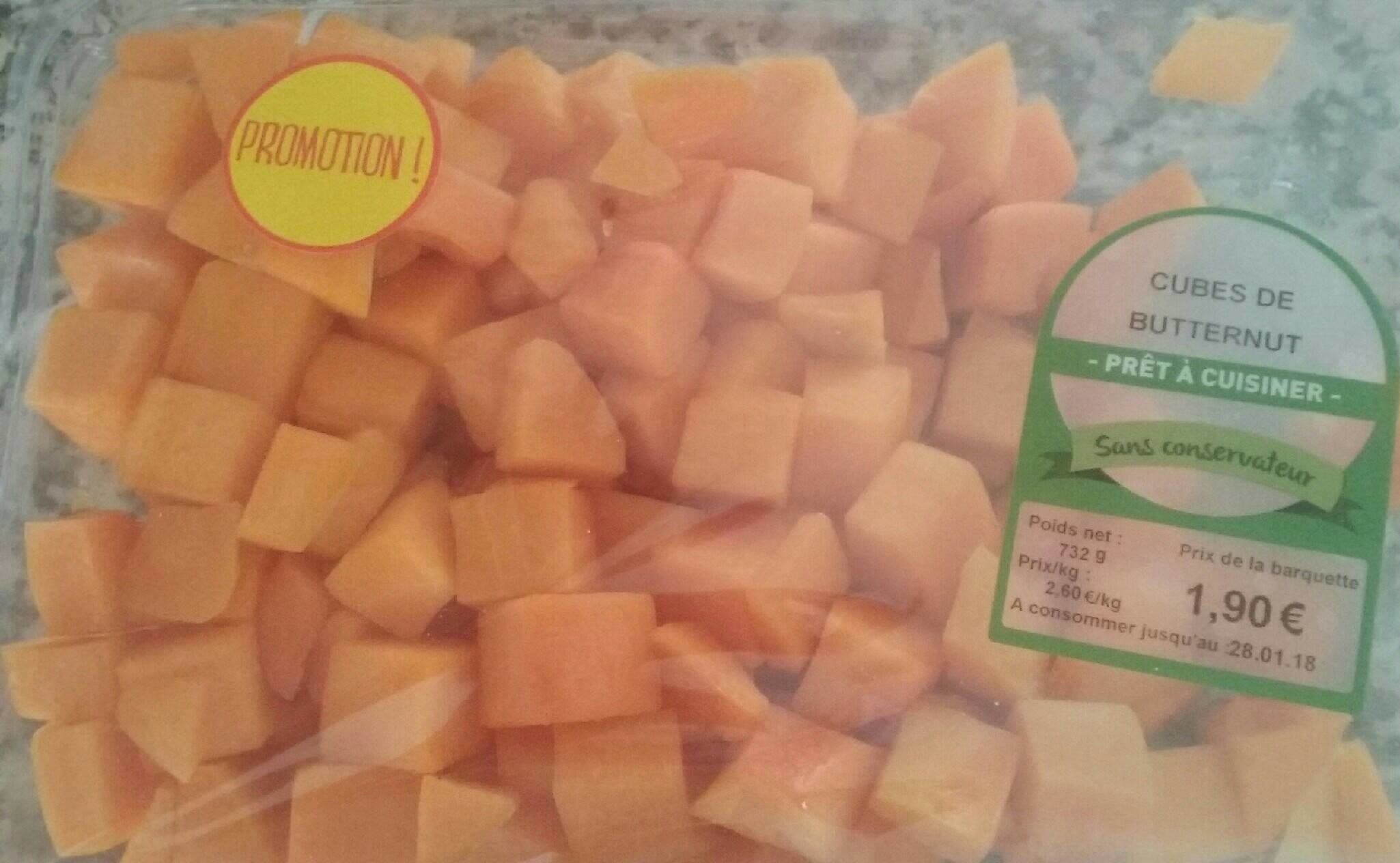 Grand Frais Cubes de butternut packshot