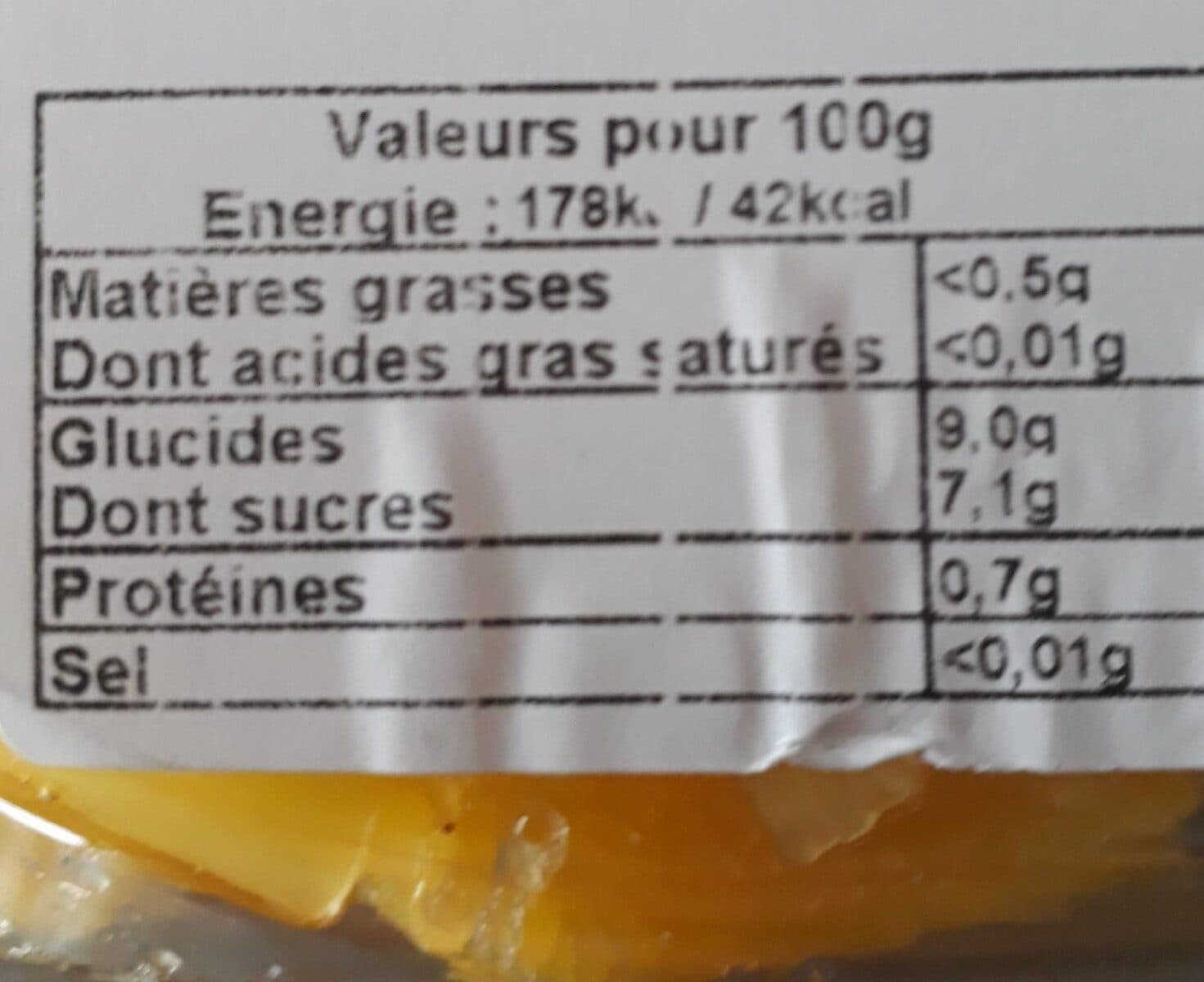 Open Food Facts Ananas morceaux packshot