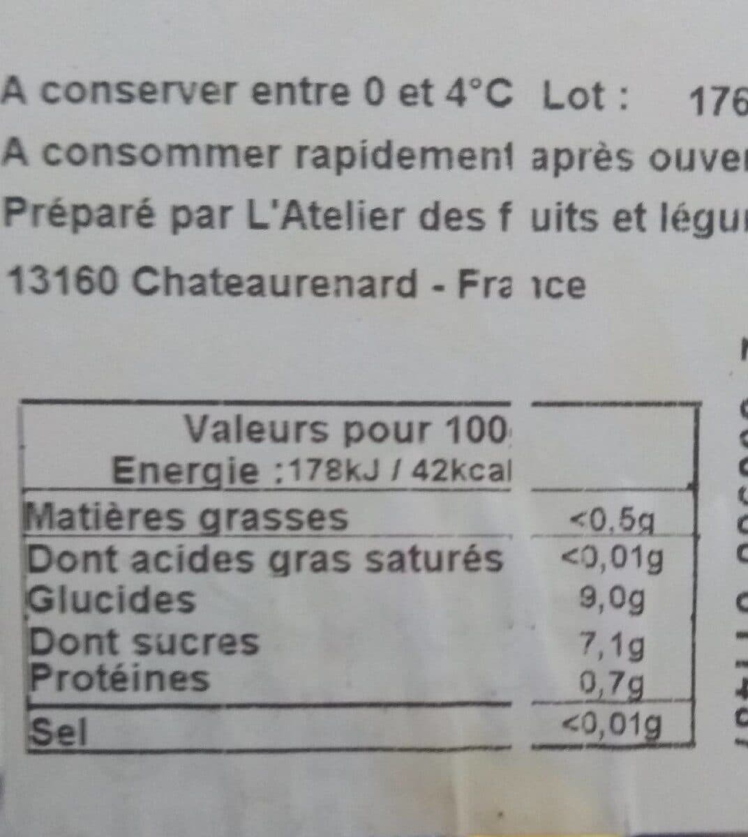 Open Food Facts Ananas Extra Sweet packshot