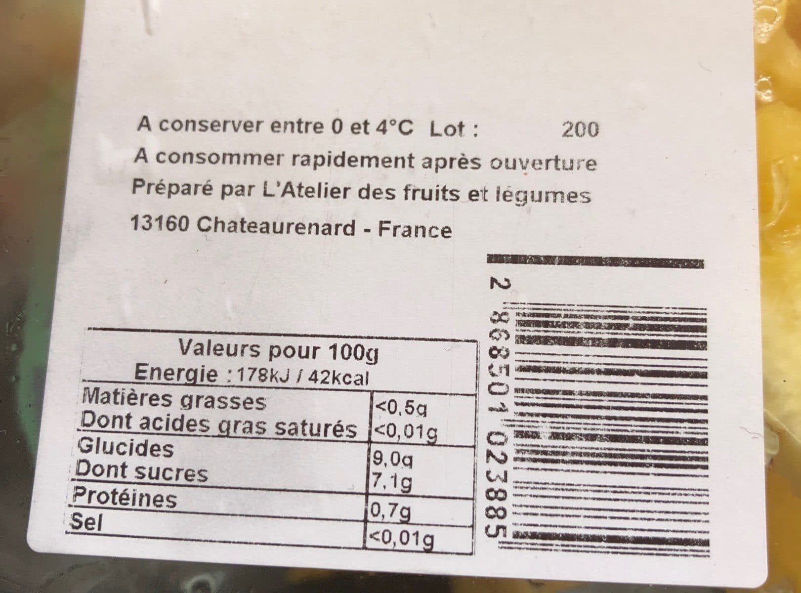Open Food Facts Anans extra sweet packshot