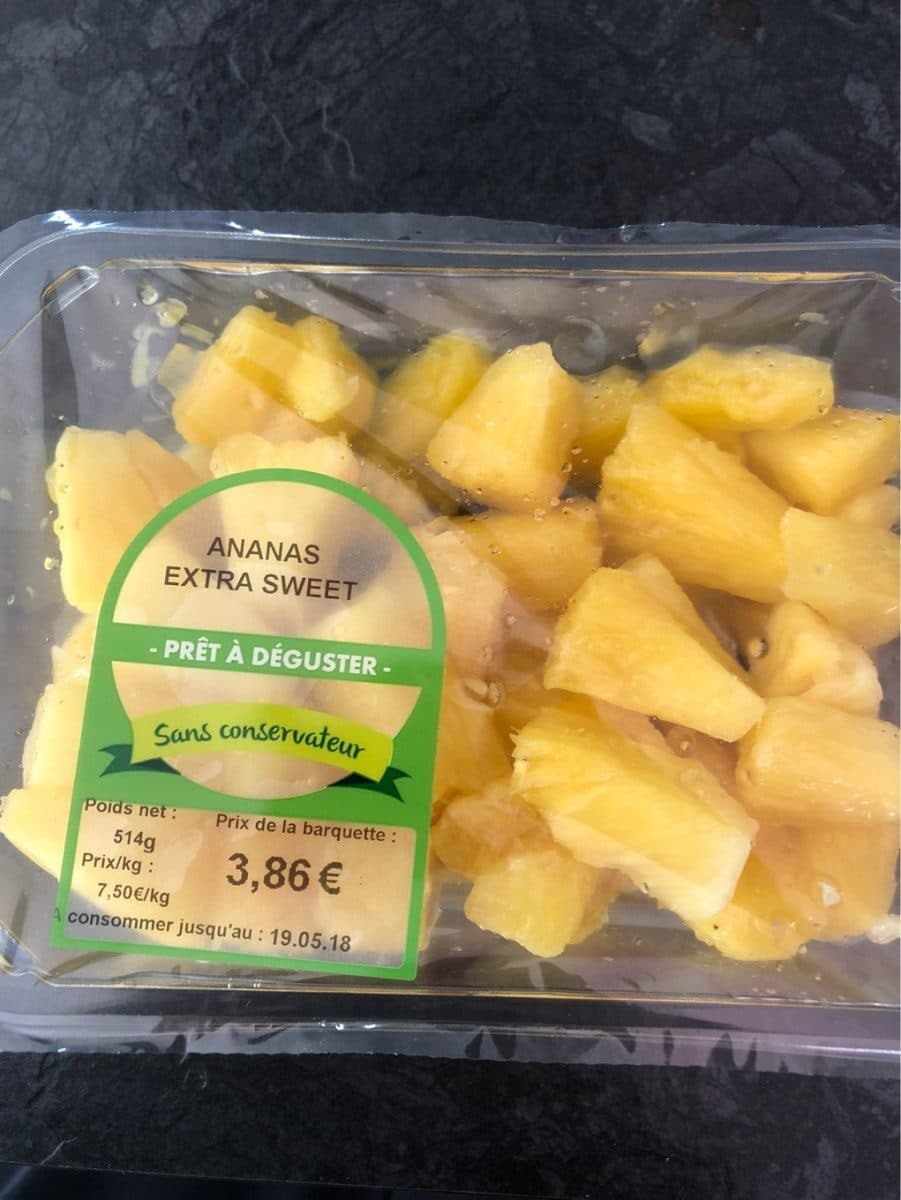 Open Food Facts Ananas extra sweet packshot