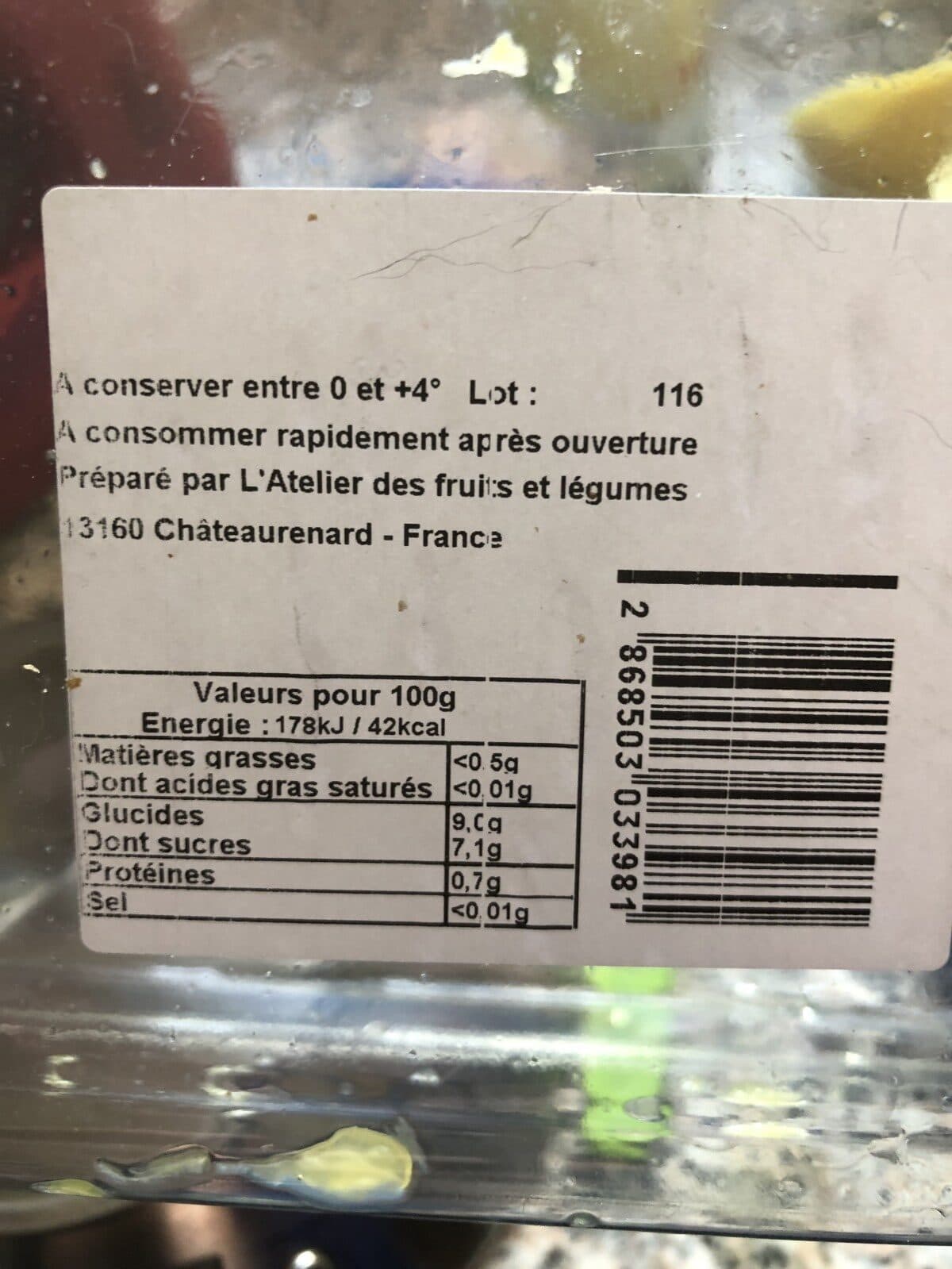 Open Food Facts Ananas extra sweet packshot