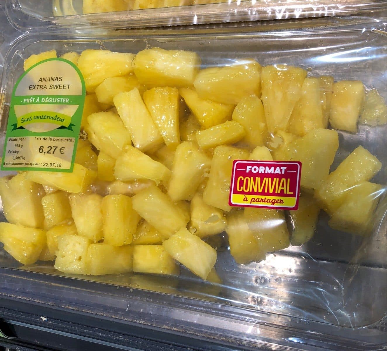 Open Food Facts Ananas extra sweet packshot