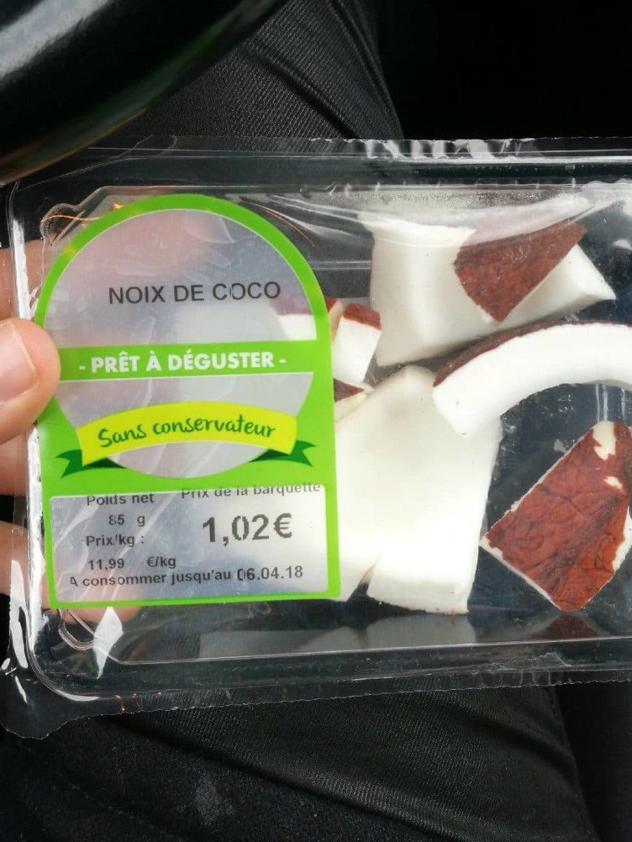 Open Food Facts Noix de coco packshot