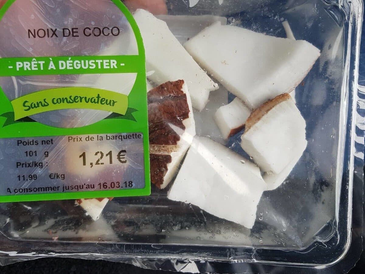 Open Food Facts Noix de coco packshot