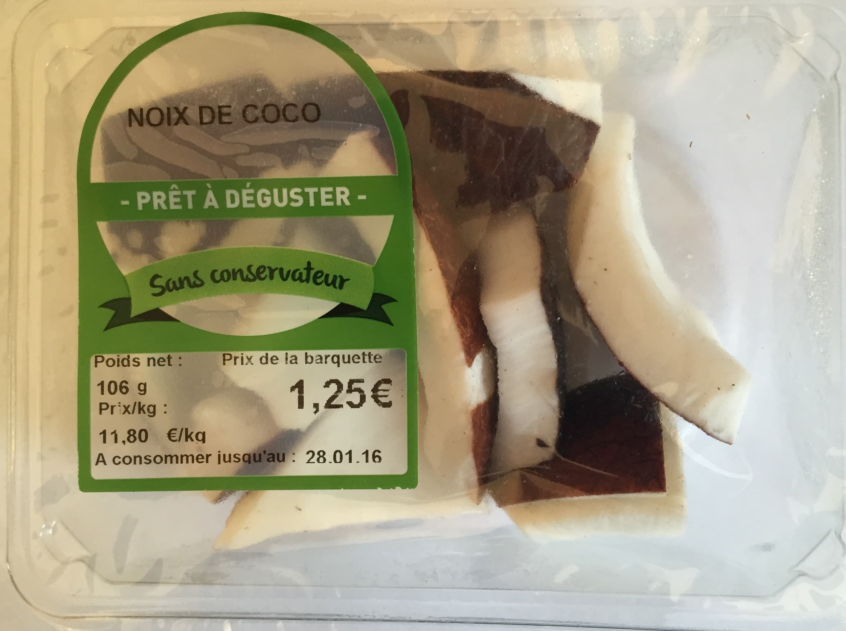 L atelier des fruits et legumes Noix de Coco packshot