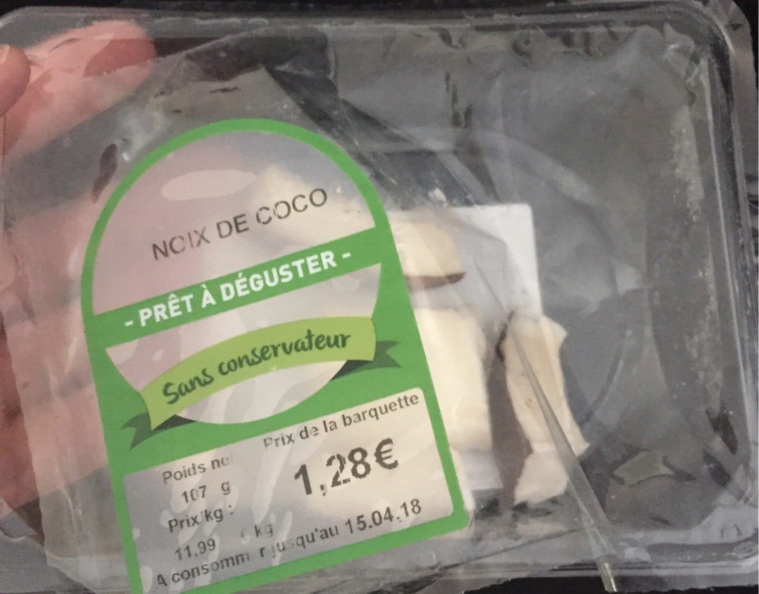 Open Food Facts Noix de coco packshot