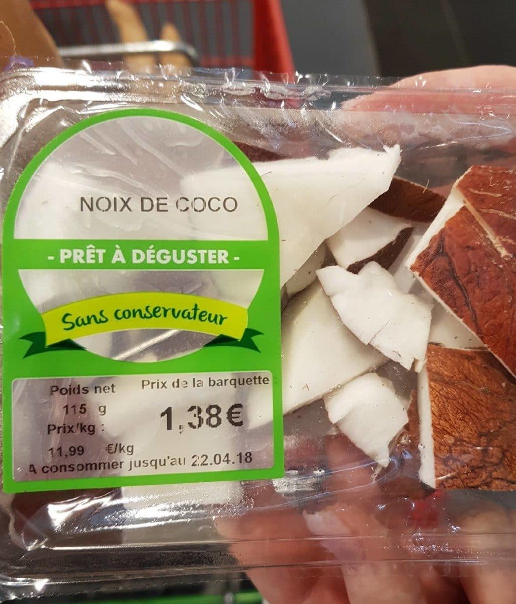 Open Food Facts Noix de coco packshot