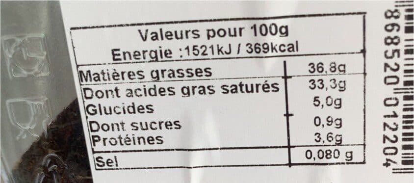 Open Food Facts Noix de coco packshot