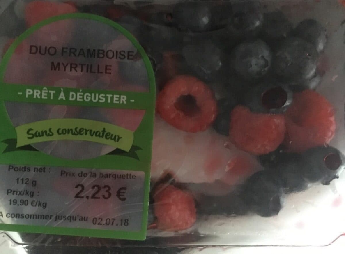 Open Food Facts Duo Framboise Myrtille packshot
