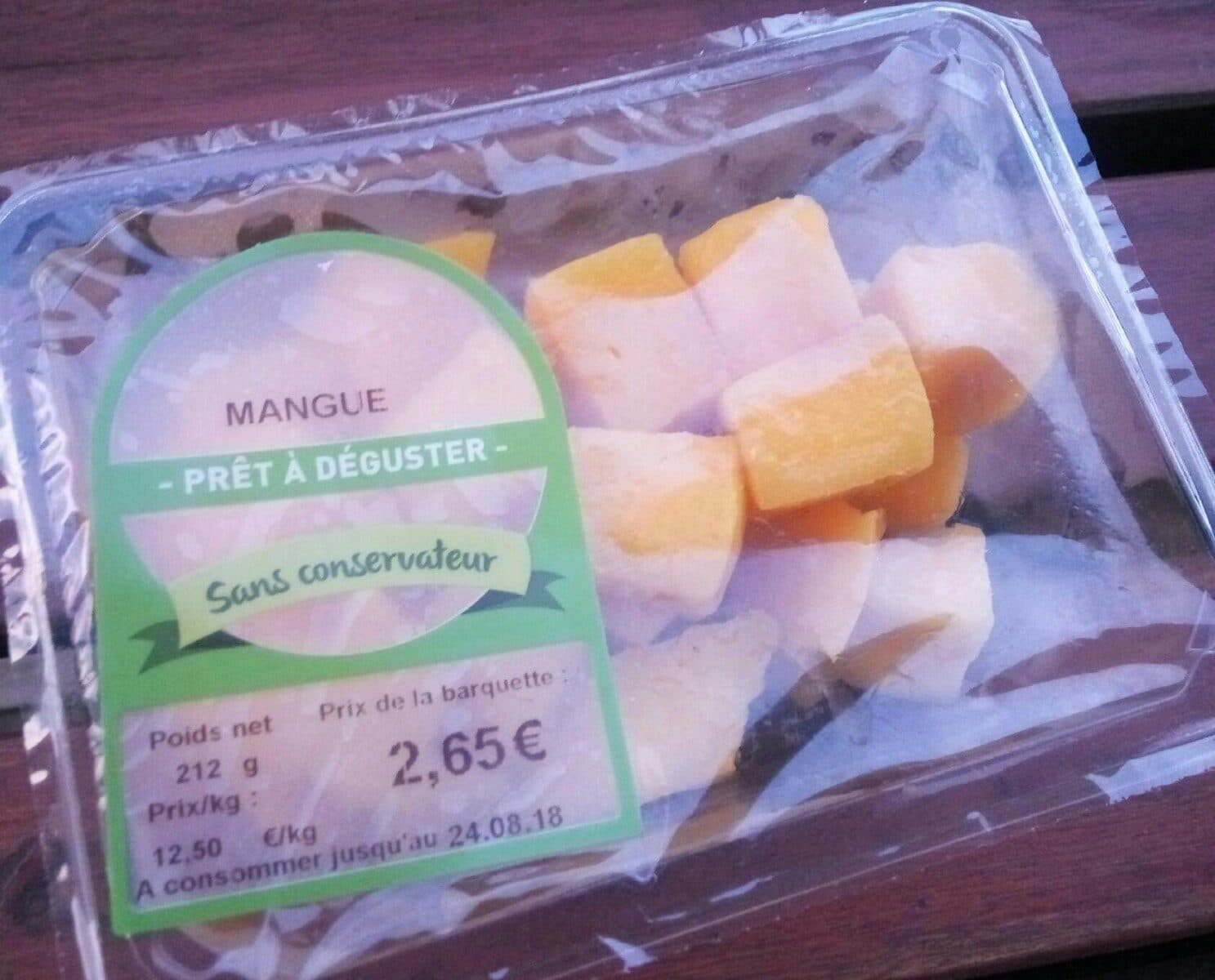 Open Food Facts Mangue packshot