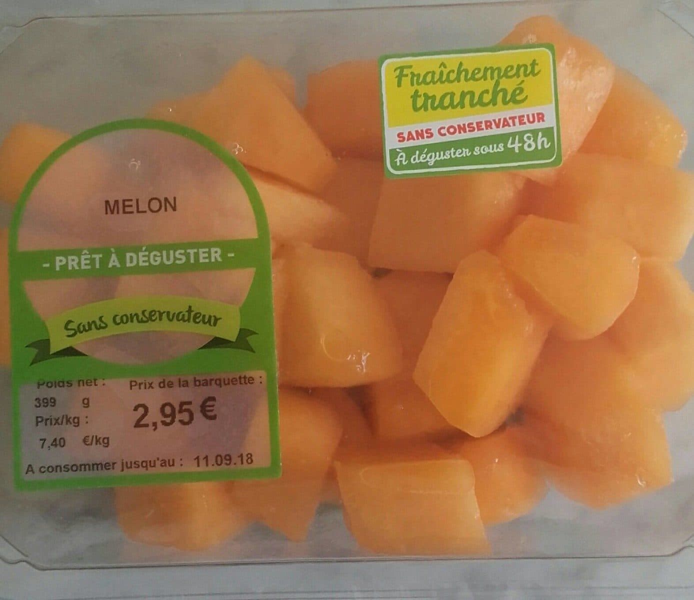 Open Food Facts Melon prêt à deguster packshot
