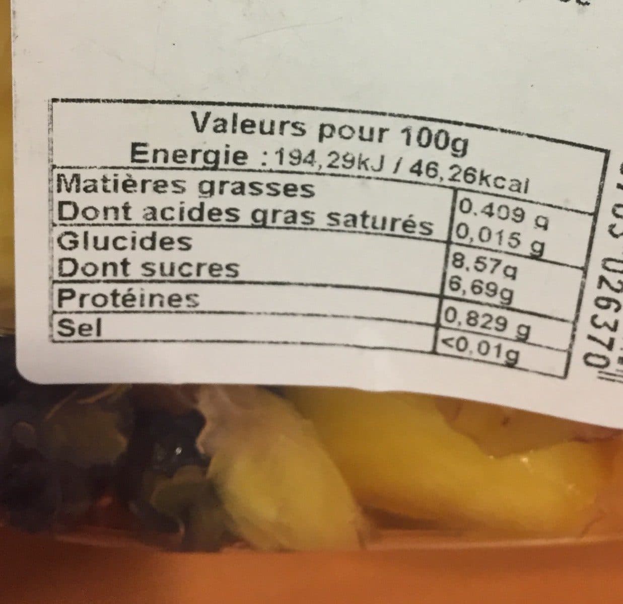 Grand frais Salade de fruits packshot