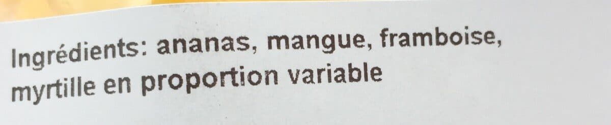 Open Food Facts Salade de fruits packshot